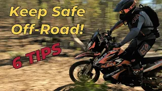 6 Tips That Could Save YOUR Life When Riding Adventure Motorcycles Off-Road!