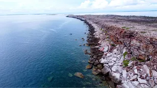 Solo Land Based Fishing Off SUPER REMOTE ISLAND!!!