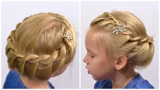 Crown | Cute 5 MINUTE Back To School hairstyle ★ Little girls hairstyles #89 #LGH