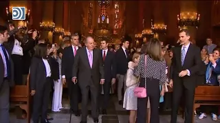 El tenso momento entre Letizia y doña Sofía por una foto con sus nietas