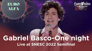 Gabriel Basco - One night | Live at SNESC 2022 Semifinal