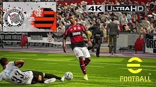 eFootball 2022 - CORINTHIANS vs FLAMENGO - NEXT GEN Gameplay 4k60fps UHD - PS5