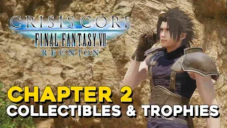 Crisis Core Final Fantasy 7 Reunion Chapter 2 All Collectibles & Trophies Guide (100% Walkthrough)