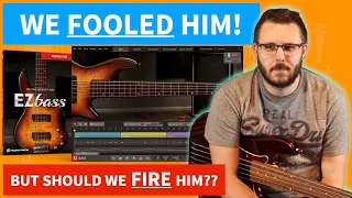 Toontrack EZ Bass vs REAL BASS PLAYER! | Can Software REALLY Beat A Human Performance?