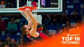 Top 10 Plays | Round 1| 2023-24 Turkish Airlines EuroLeague