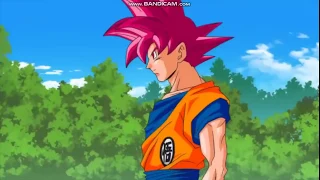 Super Saiyan God Goku Vs Beerus Full Fight | English Dubbed
