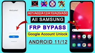 Samsung A01/A02/A10/A12/A20/A50 FRP Bypass Without PC | Reset FRP Lock Google Account Bypass 2024