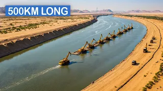 Pakistan Is Building A 500km Long Artificial River in The Desert!