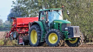 JOHN DEERE 7530P + Combinata Breviglieri | Semina frumento - Wheat Seeding