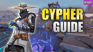 How To Play With CYPHER in VALORANT {HINDI} TIPS & TRICKS