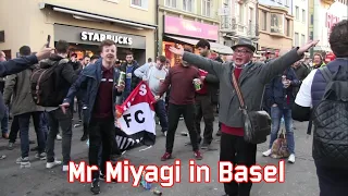 Mr Miyagi in Basel (FC Basel - Manchester United)