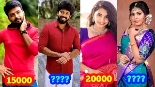 Pandian stores Actors One Day Salary 2020 | Pandian Stores Serial Actors One Day Salary Details