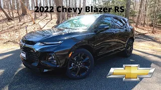 2022 Chevrolet Blazer RS - REVIEW and POV DRIVE! The Sporty Blazer!
