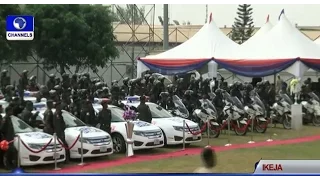 Lagos State Govt Boosts Security With Vehicles, Others -- 27/11/15 Pt 4