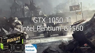 World of Tanks [PC] GTX 1050 Ti 4GB GDDR5 & Intel Pentium G4560 & 8 GB RAM