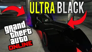 GTA 5 Online: How To Get ULTRA BLACK Crew Colour!! (Pure Black Color)