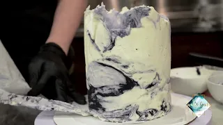 Marbled Buttercream Technique