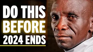 WORLD'S FASTEST Man Shares How To Achieve Your MOST AMBITIOUS GOALS In 2024 | Eliud Kipchoge