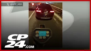 G1 driver arrested for extreme speeding on Hwy, 401