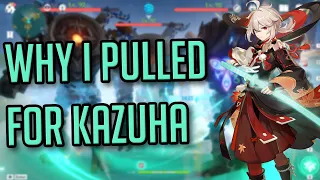 WHY I PULLED FOR KAZUHA | GENSHIN IMPACT #shorts