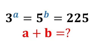 A nice exponential question | 3^a+5^b=225
