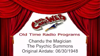 Chandu the Magician ep 03: The Psychic Summons  – ComicWeb Old Time Radio