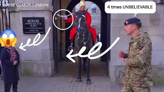 4 Times? UNBELIEVABLE! Beware at Horse Guards London