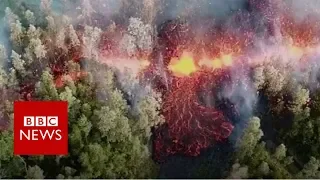 Hawaii volcano: Mount Kilauea volcano erupts - BBC News