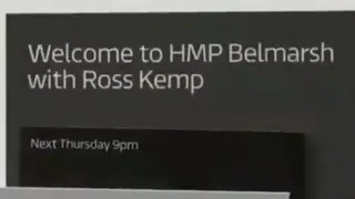 Itv documentary with Ross Kemp at belmarsh prison advert