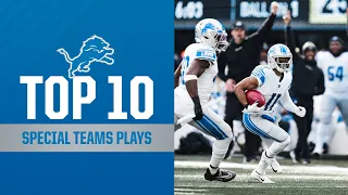 Top 10 Special Teams Plays - 2022 Season | Detroit Lions