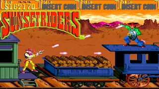 Arcade サンセットライダーズ / Sunset Riders - 1周目