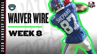 2020 Fantasy Football Rankings - Week 8 Top Waiver Wire Players To Target - Fantasy Football Advice