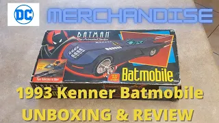 Kenner Batmobile Unboxing & Review - Batman The Animated Series