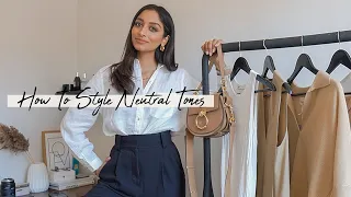 HOW TO STYLE NEUTRAL COLOURS | SUMMER LOOKBOOK