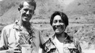 Edmund Hillary and Tenzing Norgay climb Everest - 1953 archive video