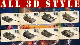 WoT 3D Styles 🔴 New 2021 🔵 WoT 3D Skins