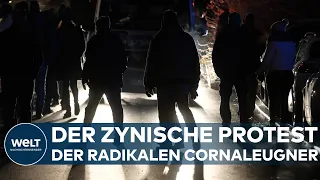 CORONA-PROTESTE: "Polizeikräfte arbeiten auf Anschlag" So dramatisch ist die Lage in Sachsen!