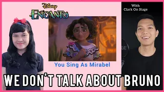 We Don't Talk About Bruno (You Sing As Mirabel) - Karaoke - Feat. Clark On Stage - Disney Encanto