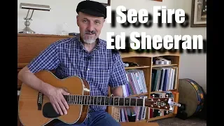 Ed Sheeran - I See Fire - Guitar Lesson - How To Play Acoustic Guitar Tutorial