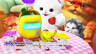 偷吃零食的小猫们 (Snack Sneaking Kittens) | Bada Story Time 18 | Badanamu Chinese Kids Songs