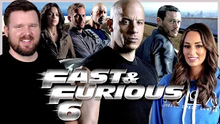 My wife and I watch FAST & FURIOUS 6 for the FIRST time || Movie Reaction