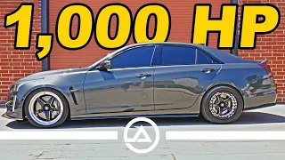 1000 hp Cadillac CTS-V Sedan with Meth Injection and Other Tricks...Beastmode!!