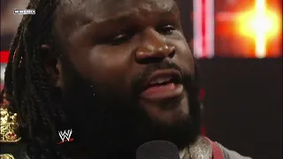 Mark Henry Attacks Jim Ross & Jerry Lawler During An Interview Raw September 19 2011 Part 1