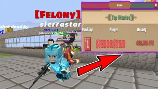 Hunting and Killing TOP 1 PLAYERS in Jailbreak Rank - Blockmango