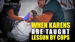 Entitled Karens vs Law Enforcement (Karen Public Freakouts)