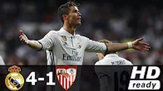 Real Madrid vs Sevilla 4 -1: All Goals & Extended Highlights 14/05/2017 HD