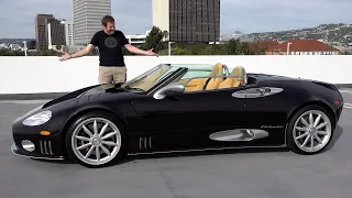 Spyker C8 - красивый, удивительный и наполненный фишками суперкар