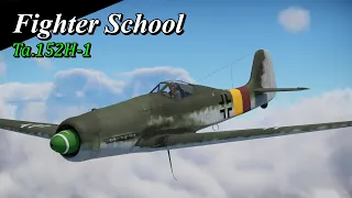 War Thunder // Fighter School: Focke-Wulf Ta 152 H-1