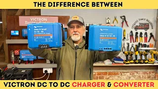 What's the difference Victron DC to DC CHARGER & CONVERTER?