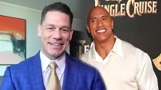 John Cena Reacts to Rumors of Dwayne Johnson Returning to WWE (Exclusive)